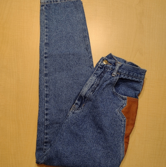 Vintage Retro 1980s Stefano International Western Denim Jeans - Picture 7 of 11